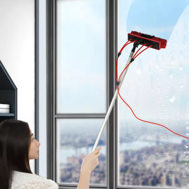 Water Fed Pole For Windows&Solar Panel Cleaning Washing Dense Aluminum Pole
