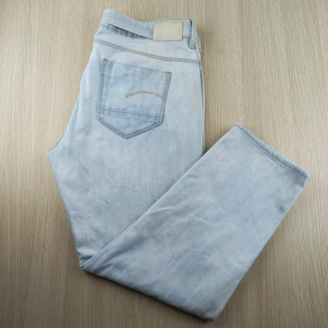 Women's Jeans G-Star Raw Restored Denim Size 31 MIDGE Low Distressed Boyfriend