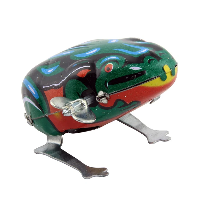 Jouet Craquant Grenouille En Étain - Clic Animal Multicolore - Marque Freak Scene - Taille Unique
