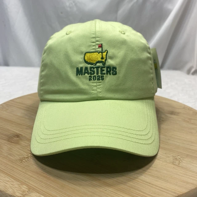 MASTERS 2025 HAT Augusta Tournament Lime Green Augusta National Golf ...