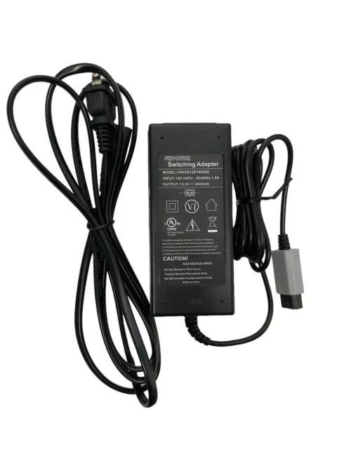 AC Adapter Charger Power Supply Cord Cable for Nintendo Wii with power cord