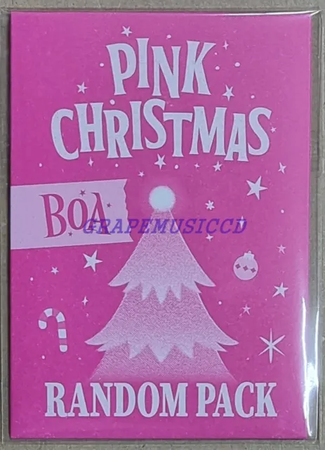 BoA Official on X: PINK CHRISTMAS RANDOM PACK @ KWANGYA from BoA