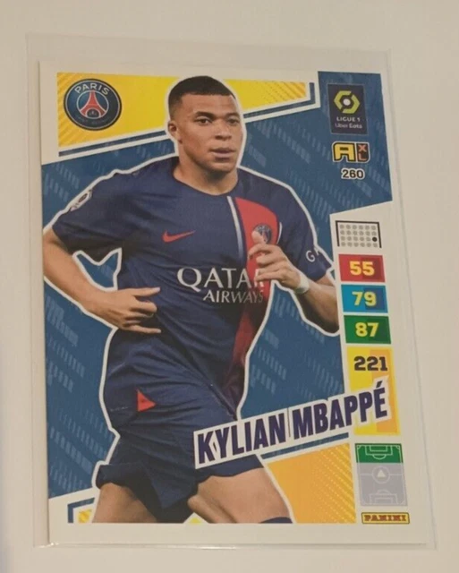 Carte Adrenalyn Psg Neymar Mbappe 2021-22