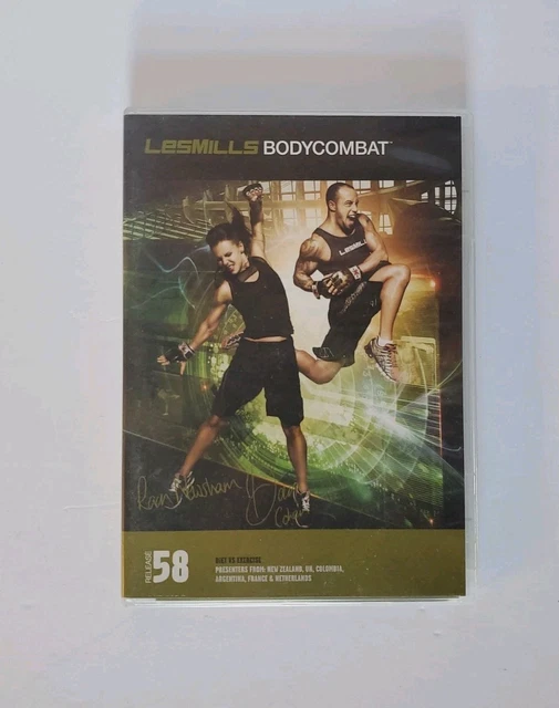 LES MILLS BODYCOMBAT BODY COMBAT 65 DVD CD and notes- EUR 32,47