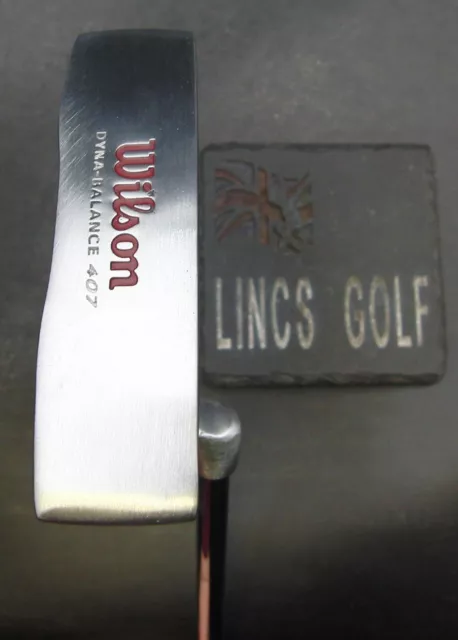 Wilson Dyna-Balance 407 Putter 90cm Playing Length Steel Shaft Acer Grip