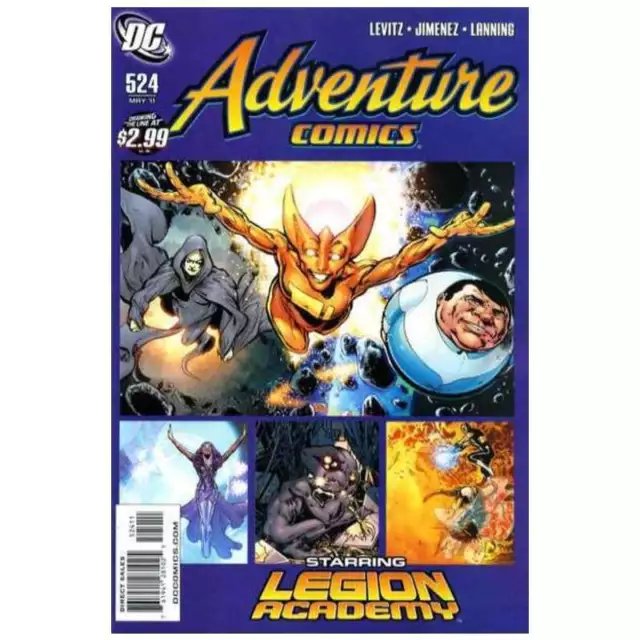 Adventure Comics (2009 series) #524 in Very Fine + condition. DC comics [a%