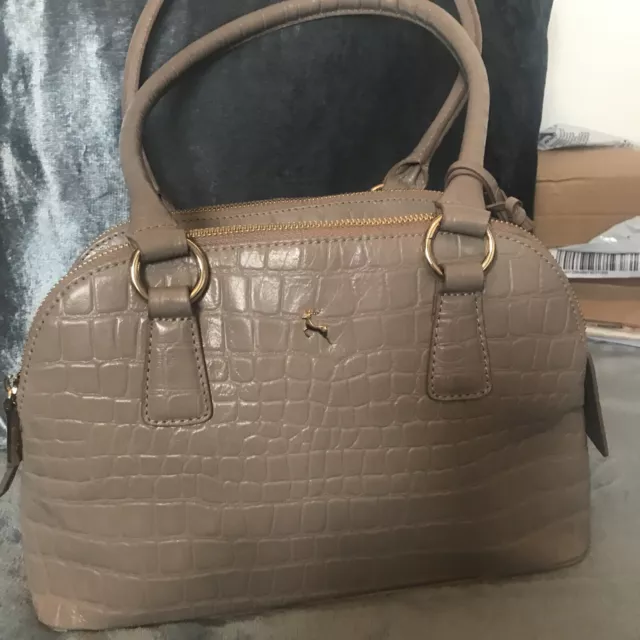 BNWT ASHWOOD LEATHER Bridge Dark Chestnut Genuine Leather