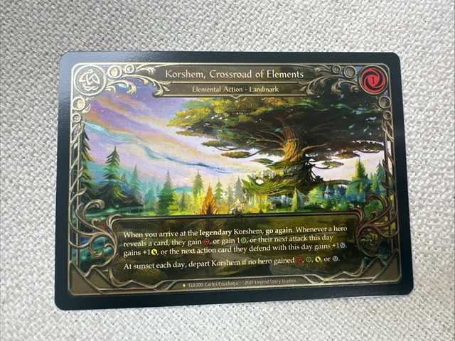 その他 Korshem, Crossroad of Elements CF Fable Tales of Aria Fable Cold Foil Korshem Crossroad of Elements