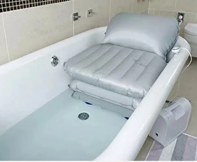 Mangar Bath and chair lift cushions with AIRFLO 12 Compressor and remote