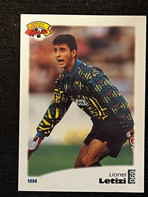 Carte Panini Ligue 1 1995 - PSG - David Ginola - Non Gradée - Très Bon état
