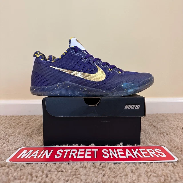 Kobe 11 sales purple and gold