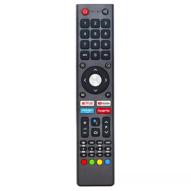 For CHIQ TV GCBLTV02BDBIR Replacement Remote Control (No Setup Required)