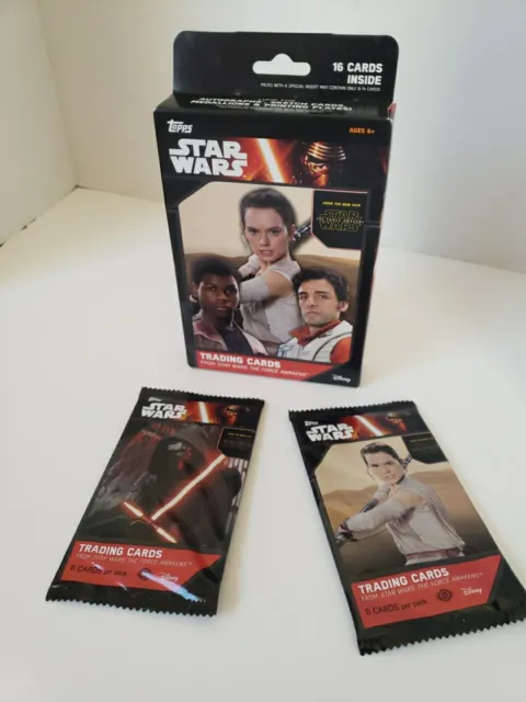 Topps Star Wars Trading Cards The Force Awakens  Topps New