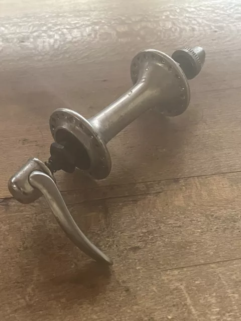 Vintage Shimano Front Hub + Quick Release Skewer 36 h ~see condition~