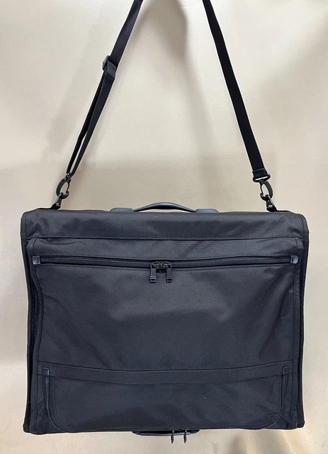 Preowned Tumi Alpha Classic 22134DH Black Ballistic 24”Bifold Garment Bag (#950) 2