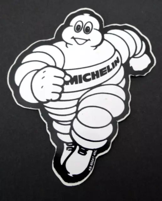 Adesivo Pubblicità Omino Michelin Pneumatici Auto Camion Bib Bibendum Oldtimer