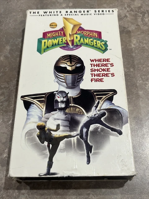 Mighty Morphin Power Rangers White Ranger Where Theres Smoke Theres 
