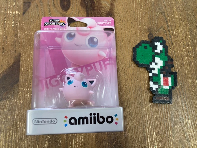 AMIIBO JIGGLYPUFF NUMERO 37 SUPER SMASH BROS COLLECTION NEUF NINTENDO WII U NEW