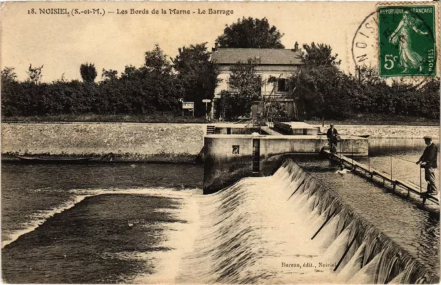CPA Noisiel Les Bords de la Marne, Le Barrage FRANCE (1301336)