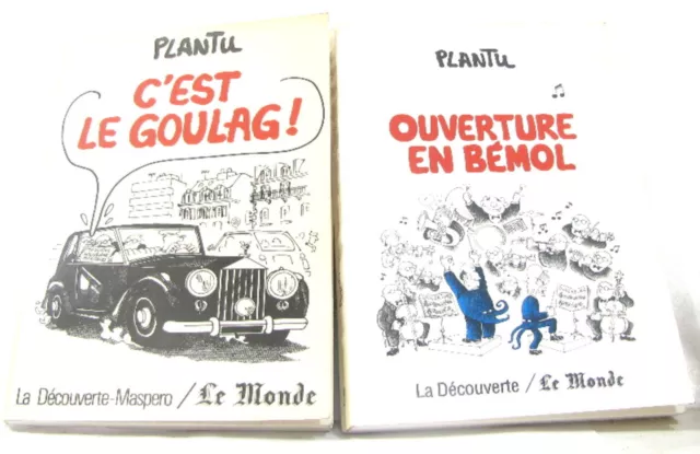 (Lot de 2 livres) C'est le goulag - ouverture en bémol | Plantu | Bon état