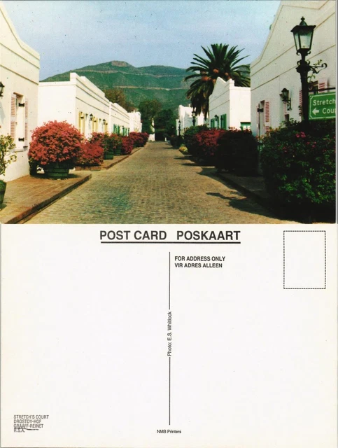 Postcard Graaff-Reinet STRETCH'S COURT DROSTDY-HOF 1975