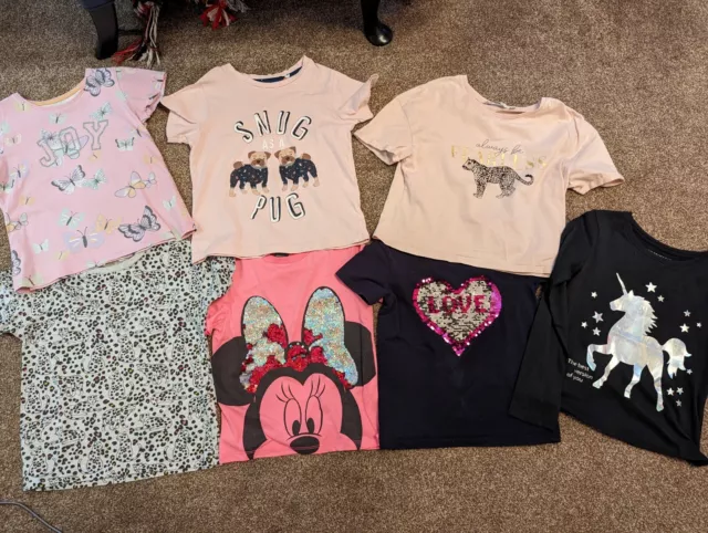 Large Clothes Bundle Girls Age 6-7 7-8