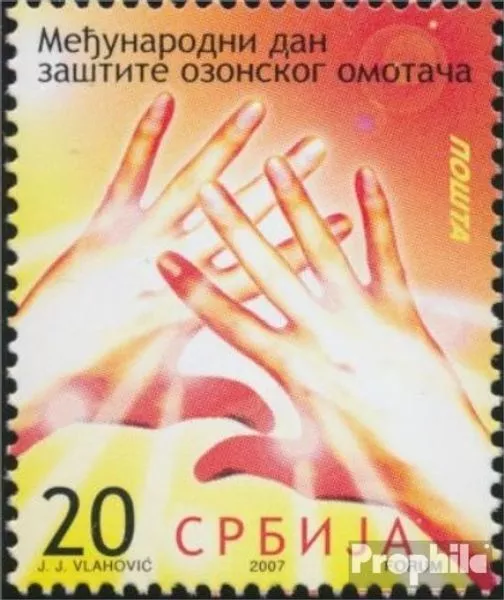 Serbia 216 (completa edizione) MNH 2007 Protezione il Ozonschicht