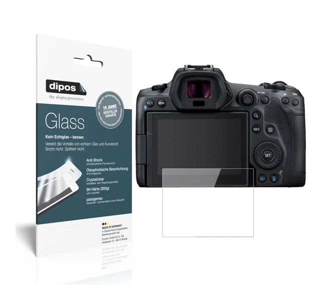 Protection écran Verre Trempé BROTECT Pour Canon EOS 80D - Dureté 9H, Anti-rayures, Anti-empreintes - Installation Facile Sans Bulles