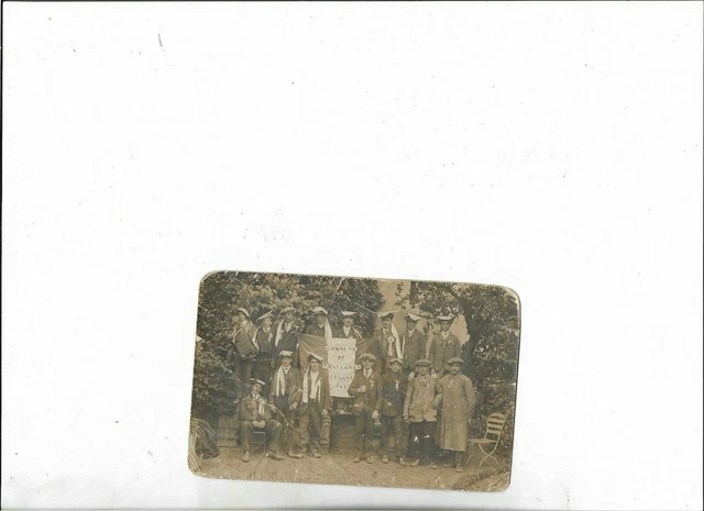 Chaulgnes Classe 1917 Cpa Photo