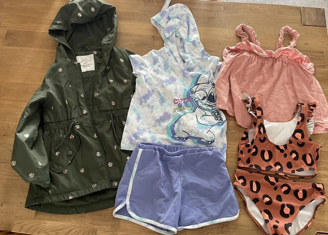 Girls Clothing Bundle 6-7 7-8 Years Incl Disney Stitch