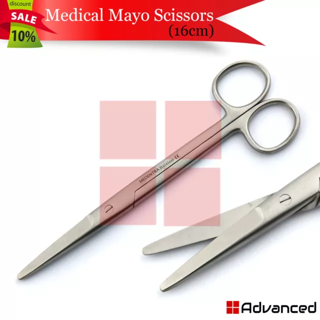 Surgical Operating Mayo Scissors Medical Dissecting Shear 7" Blunt instruments