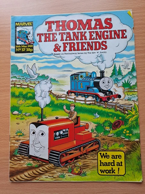 THOMAS THE TANK Engine And Friends Marvel Magazine Comic Issue No.34 ...