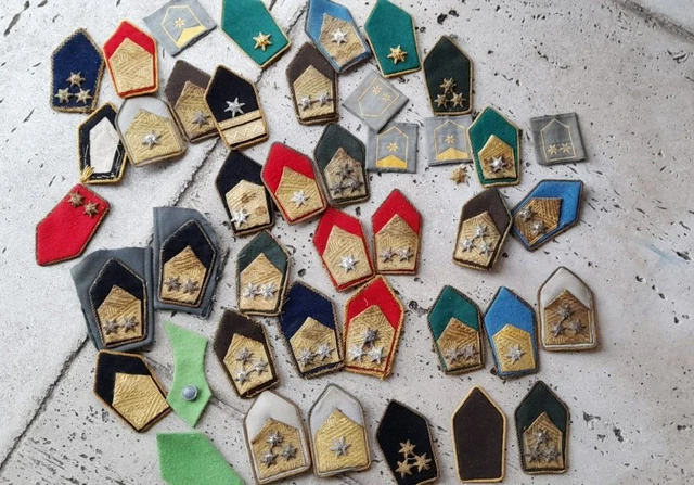 ÖBH BUNDESHEER KONVOLUT OFFIZIER DIENSTGRADE   MAJOR,OBERST,etc..