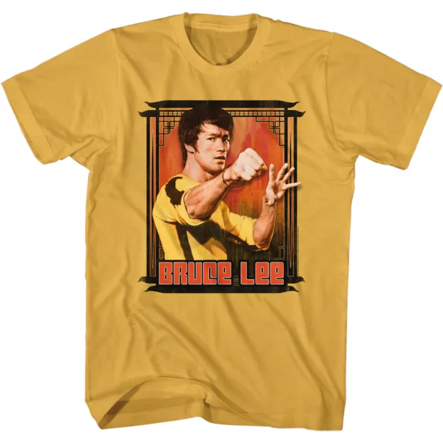 Bruce Lee Arti Marziali Karate Legend Gioco Di Death Fist Of Fury Uomo T Shirt