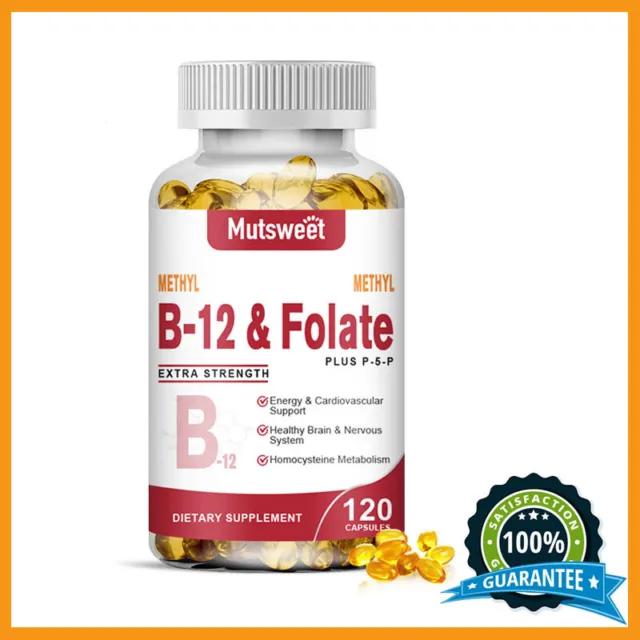 Bioactive B Vitamins-Methyl B-12 & Methyl Folate Healthy Brain & Nervous System