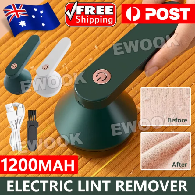 Electric Lint Remover Clothes Cleaner Fabric Shaver USB Rechargeable Defuzzer