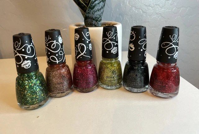 Lote de 6 esmaltes de uñas esmaltados de China colección de calle sésamo