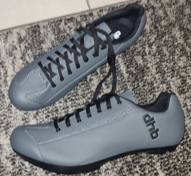 DHB Dorica Mens Superb Cycling Shoes Grey size UK9.5, EU44 ,New