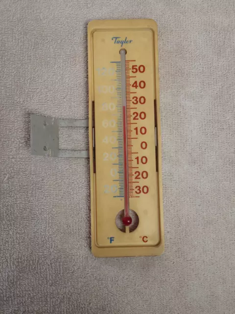 Vintage NOS Taylor 5377 Indoor / Outdoor Thermometer 