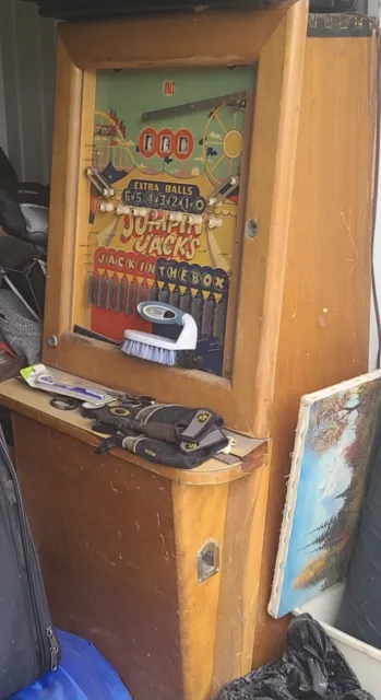 Vintage Jumpin Jacks Standup Pinball Machine