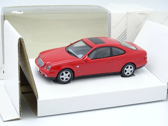 Herpa SB 1/43 - Mercedes CLK Grün 1997
