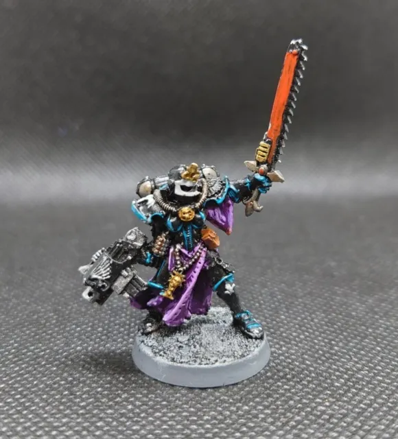 Warhammer 40k witchhunters sisters of battle sister superior chainsword metal