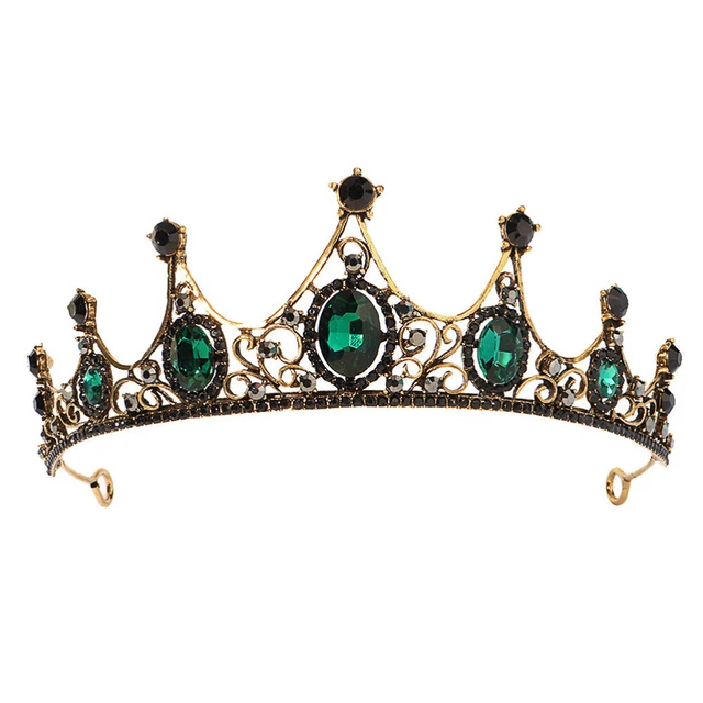 Corona nuziale sposa fasce per la fronte vintage principessa tiara capelli diamante