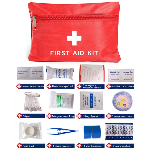 Erste Hilfe Set, 32-Teiliges Set Mini Erste Hilfe Kasten, Tragbar Notfall ? 2