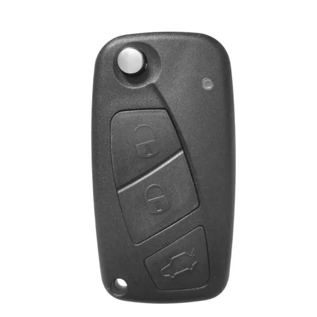 For Fiat Panda 2003-2012 433MHz ID46 3 Button Flip Remote Car Key Fob