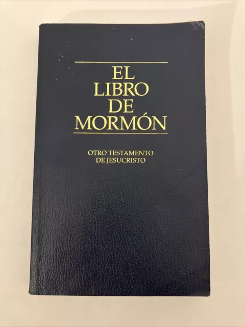 El Libro de Mormon book Spanish Book of Mormon Espanol Softcover