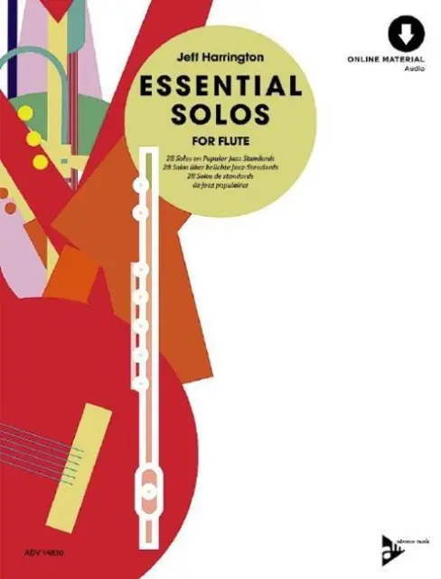 Essential Solos for Flute, m. MP3-CD Jeff Harrington