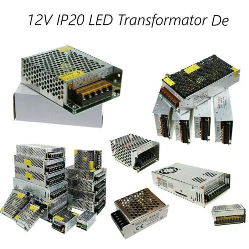 DC 12V Netzteil LED Trafo Schaltnetzteil Adapter Netzteil LED-Streifen