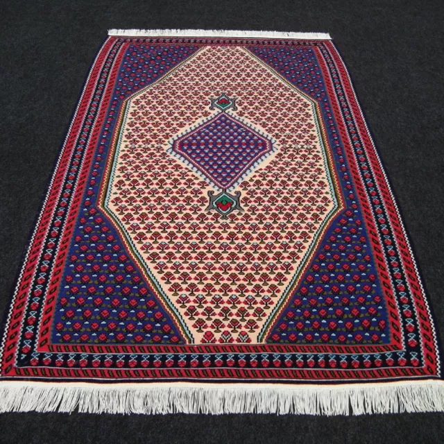 Orient Tapis Senneh 164 X 112 CM Seneh Kelim Kélim de Perse Tissé à la Main