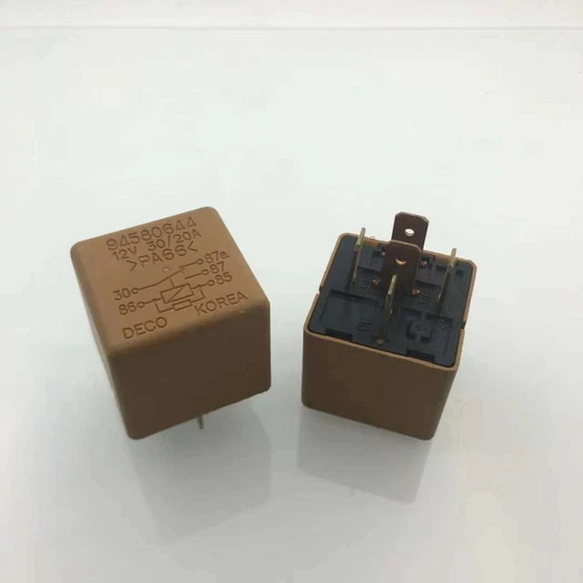 1PC DECO 94580644 12V 30/20 A Automotive Relay 5 Pins